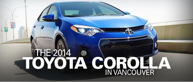 2014 Toyota Corolla Vancouver